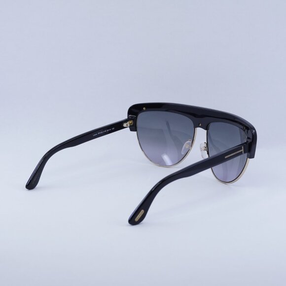 New Tom Ford Liane FT0318 01B Sunglasses - Shiny Black Frame - Lowest price! main image 6